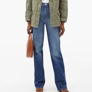 Frame Le Jane Dorsey Straight-Leg Jeans High Rise